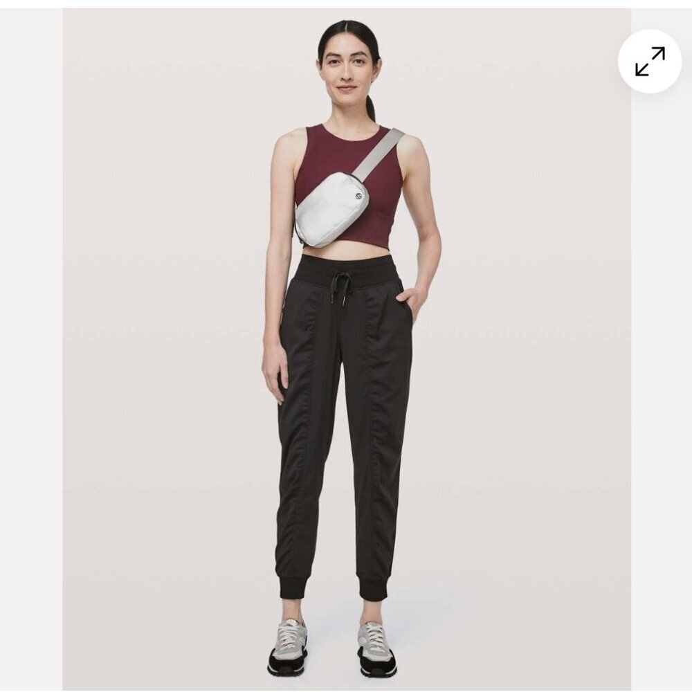 Lululemon Dance Studio Mid- Rise Black Jogger Pants - 4